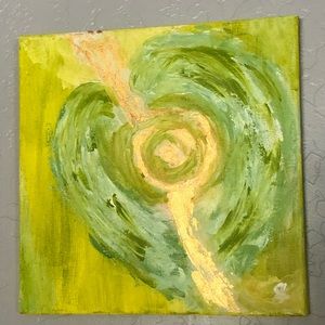 Heart Chakra painting
